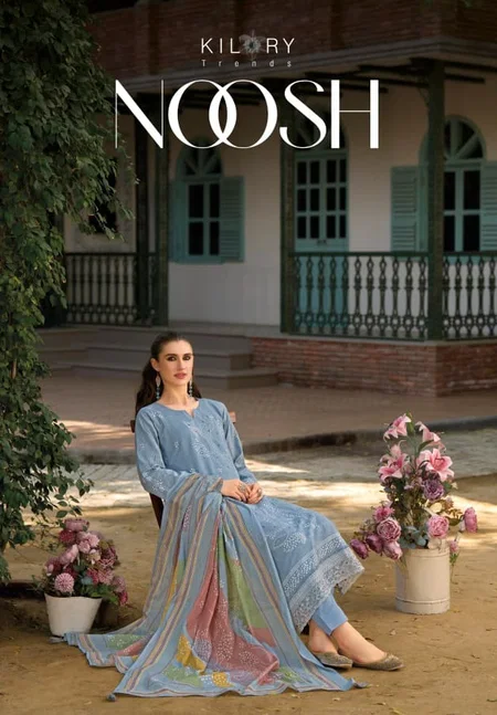 Noosh By Kilory Lawn Cotton Printed Bulk Designer Salwar Suits Orders In India